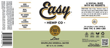 Load image into Gallery viewer, Easy Hemp Co. - Lime Mineral Water 8 Pack
